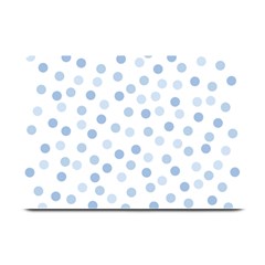 Bubble Balloon Circle Polka Blue Plate Mats by Mariart