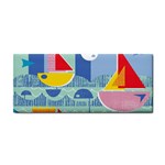 Boats Ship Sea Beach Cosmetic Storage Cases Front