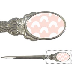 Donut Rainbows Beans Pink Letter Openers by Mariart