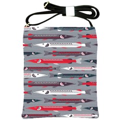 Fish Sea Beach Water Seaworld Animals Swim Shoulder Sling Bags by Mariart