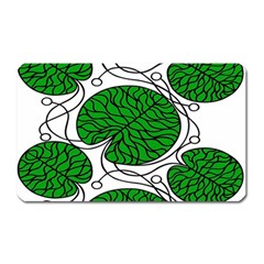 Leaf Green Magnet (rectangular)