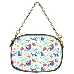 Redbubble Animals Cat Bird Flower Floral Leaf Fish Chain Purses (one Side)  by Mariart