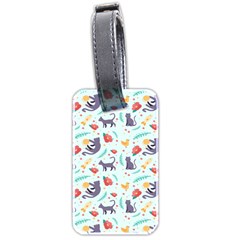 Redbubble Animals Cat Bird Flower Floral Leaf Fish Luggage Tags (two Sides)