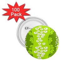 Sunflower Green 1 75  Buttons (100 Pack) 