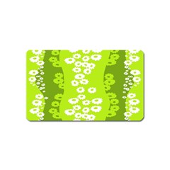 Sunflower Green Magnet (name Card)