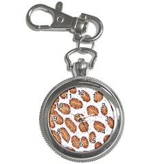 Formalin Paraffin Human Stomach Stained Bacteria Brown Key Chain Watches