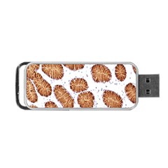 Formalin Paraffin Human Stomach Stained Bacteria Brown Portable Usb Flash (two Sides) by Mariart
