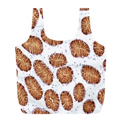 Formalin Paraffin Human Stomach Stained Bacteria Brown Full Print Recycle Bags (l)  by Mariart