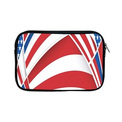 American Flag Star Blue Line Red White Apple Ipad Mini Zipper Cases by Mariart