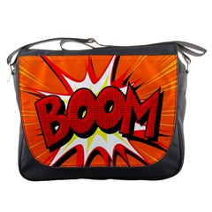 Boom Sale Orange Messenger Bags