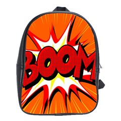 Boom Sale Orange School Bags (xl)  by Mariart