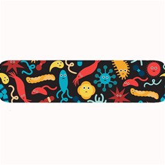 Worm Insect Bacteria Monster Large Bar Mats by Mariart