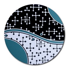 Decoboom Custom Pickguard Engraved Eames Dots Round Mousepads by Mariart