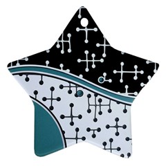 Decoboom Custom Pickguard Engraved Eames Dots Ornament (star) by Mariart