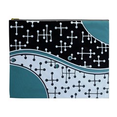 Decoboom Custom Pickguard Engraved Eames Dots Cosmetic Bag (xl)