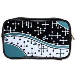 Decoboom Custom Pickguard Engraved Eames Dots Toiletries Bags by Mariart