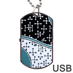 Decoboom Custom Pickguard Engraved Eames Dots Dog Tag Usb Flash (one Side) by Mariart