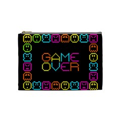 Game Face Mask Sign Cosmetic Bag (medium) 