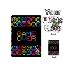 Game Face Mask Sign Playing Cards 54 (mini) 