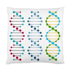 Genetic Dna Blood Flow Cells Standard Cushion Case (two Sides) by Mariart