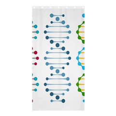 Genetic Dna Blood Flow Cells Shower Curtain 36  X 72  (stall)  by Mariart