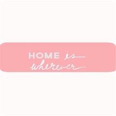 Home Love Mom Sexy Pink Large Bar Mats by Mariart