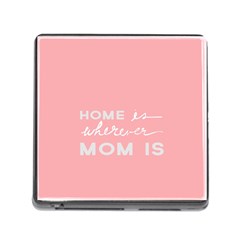 Home Love Mom Sexy Pink Memory Card Reader (Square)