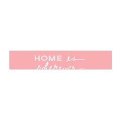 Home Love Mom Sexy Pink Flano Scarf (Mini)