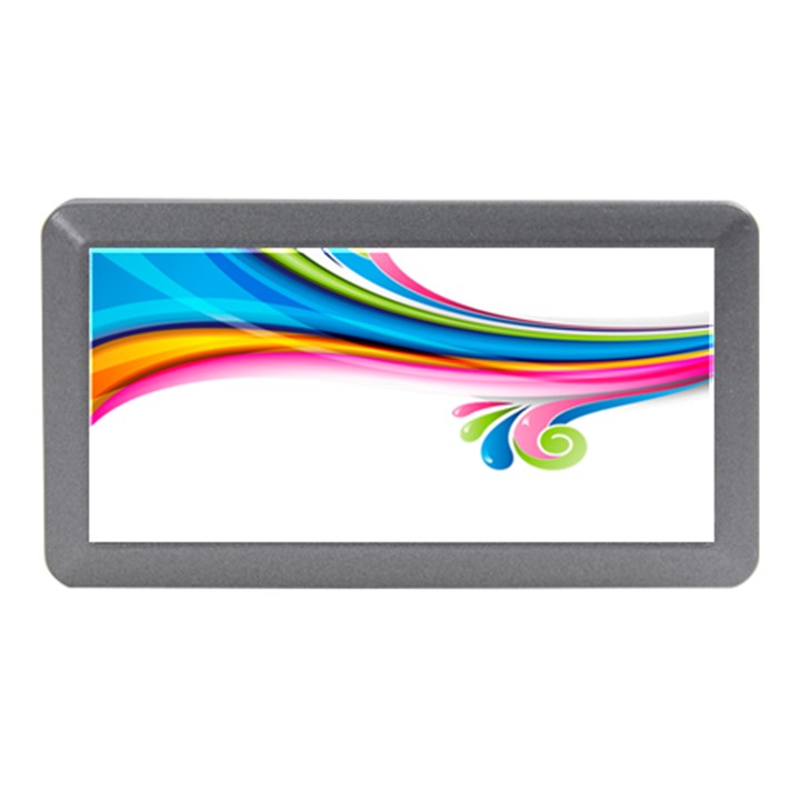 Colored Lines Rainbow Memory Card Reader (Mini)