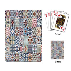 Deco Heritage Mix Playing Card by Mariart