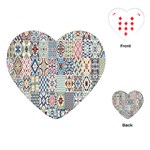 Deco Heritage Mix Playing Cards (Heart)  Front