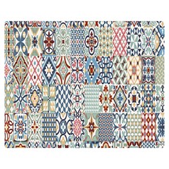 Deco Heritage Mix Double Sided Flano Blanket (medium)  by Mariart