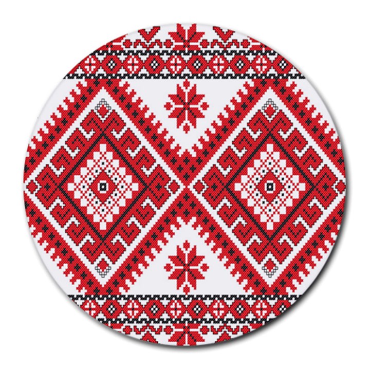 Fabric Aztec Round Mousepads
