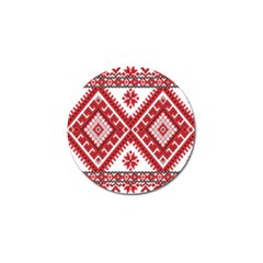 Fabric Aztec Golf Ball Marker by Mariart