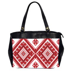 Fabric Aztec Office Handbags (2 Sides)  by Mariart