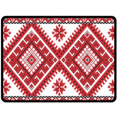 Fabric Aztec Fleece Blanket (large) 