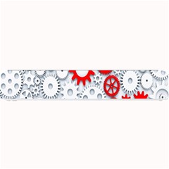 Iron Chain White Red Small Bar Mats