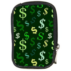 Money Us Dollar Green Compact Camera Cases by Mariart