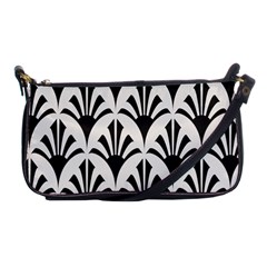 Parade Art Deco Style Neutral Vinyl Shoulder Clutch Bags by Mariart