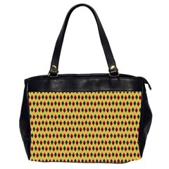 Points Cells Paint Texture Plaid Triangle Polka Office Handbags (2 Sides) 
