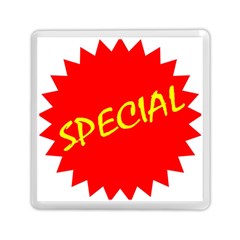 Special Sale Spot Red Yellow Polka Memory Card Reader (square) 