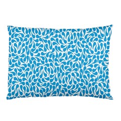 Pattern Blue Pillow Case (two Sides)