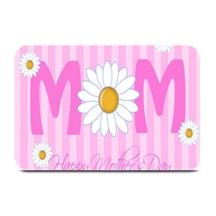 Valentine Happy Mothers Day Pink Heart Love Sunflower Flower Plate Mats