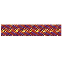 Linje Chevron Blue Yellow Brown Flano Scarf (large) by Mariart