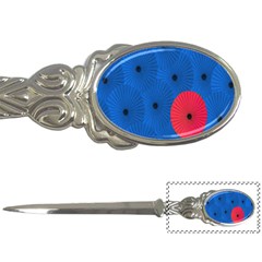 Pink Umbrella Red Blue Letter Openers