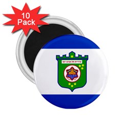 Flag Of Tel Aviv  2 25  Magnets (10 Pack)  by abbeyz71
