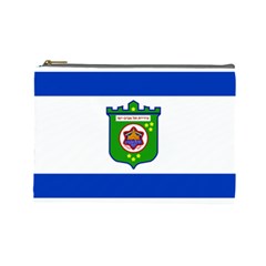 Flag Of Tel Aviv  Cosmetic Bag (large)  by abbeyz71