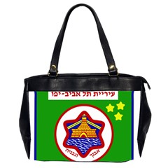 Tel Aviv Coat Of Arms  Office Handbags (2 Sides)  by abbeyz71