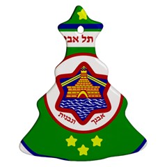 Tel Aviv Coat Of Arms  Ornament (christmas Tree)  by abbeyz71