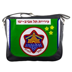 Tel Aviv Coat Of Arms  Messenger Bags by abbeyz71